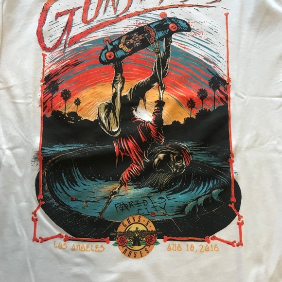 Guns N Roses Long Sleeve T-shirts XS,S,M,L,XL NWT - Picture 2 of 8